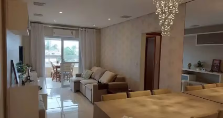 Apartamento mobiliado à venda – 2 dormitórios, 1 suíte, 85m² – frente rua e vista livre  churrasqueira a carvão na sacada