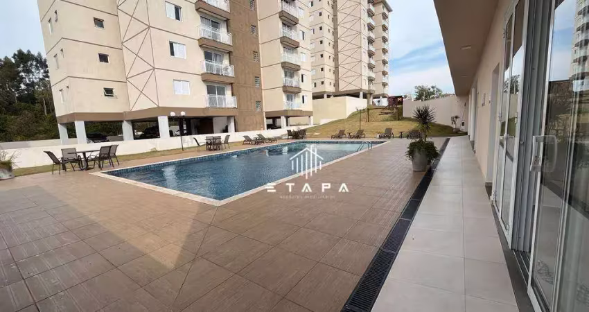 Apartamento com 2 dormitórios à venda, 70 m² por r$ 385.000,00 - atibaia belvedere - atibaia/sp