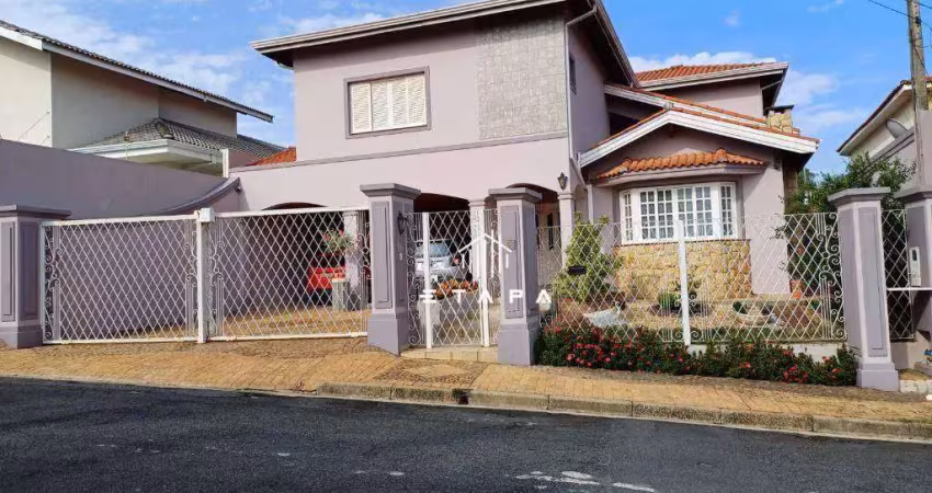 Casa com 3 dormitórios à venda, 343 m² por r$ 1.950.000 - jardim itaperi - atibaia/sp