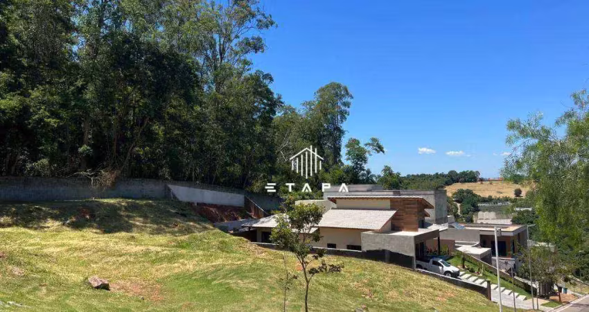 Terreno à venda, 606 m² por r$ 375.000,00 - condominio quintas da boa vista - atibaia/sp