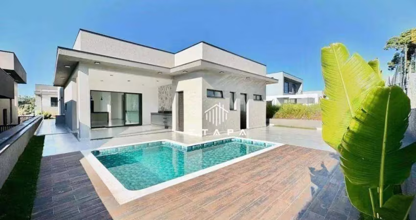 Casa com 3 dormitórios à venda, 224 m² por r$ 1.590.000 - condomínio residencial campos do conde - bragança paulista/sp