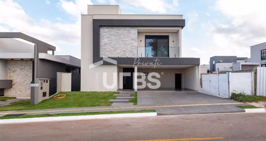 Sobrado novo de alto padrão à venda – 312 m² no portal do sol garden, goiânia