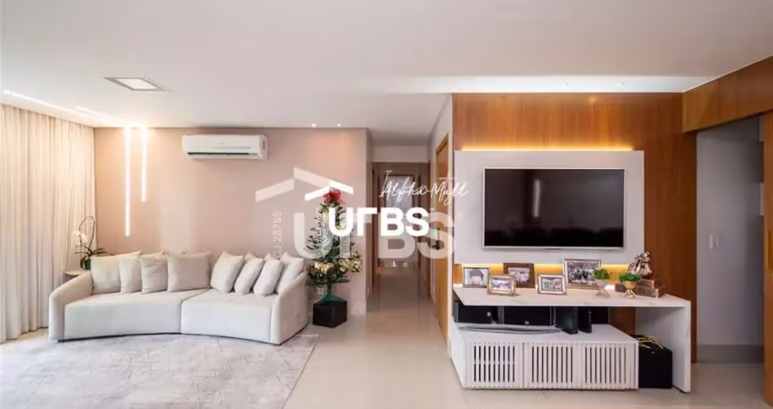 Apartamento de luxo mobiliado no setor bueno – perto do parque vaca brava e goiânia shopping