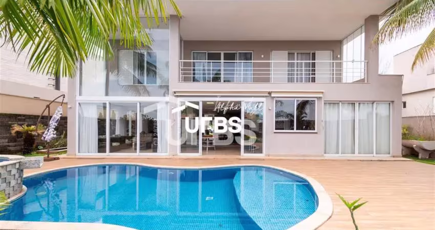 Casa em condomínio fechado com 6 quartos à venda na Avenida Catléia, Residencial Alphaville Flamboyant, Goiânia