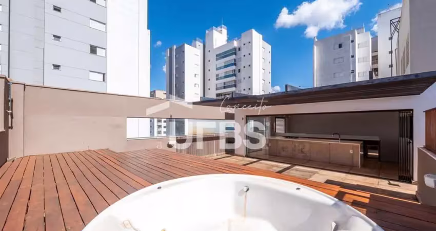 Reserva flamboyant - cobertura 3 quartos, sendo 1 suíte