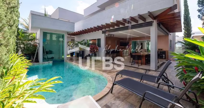Casa em condomínio fechado com 4 quartos à venda na Avenida Diógenes Dolival Sampaio, Jardins Valência, Goiânia