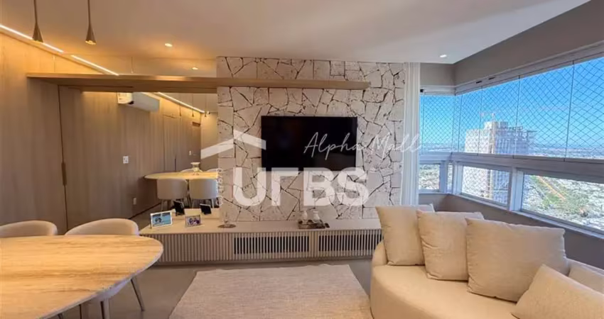 Apartamento mobiliado de alto luxo no parque noronha com arquitetura assinada