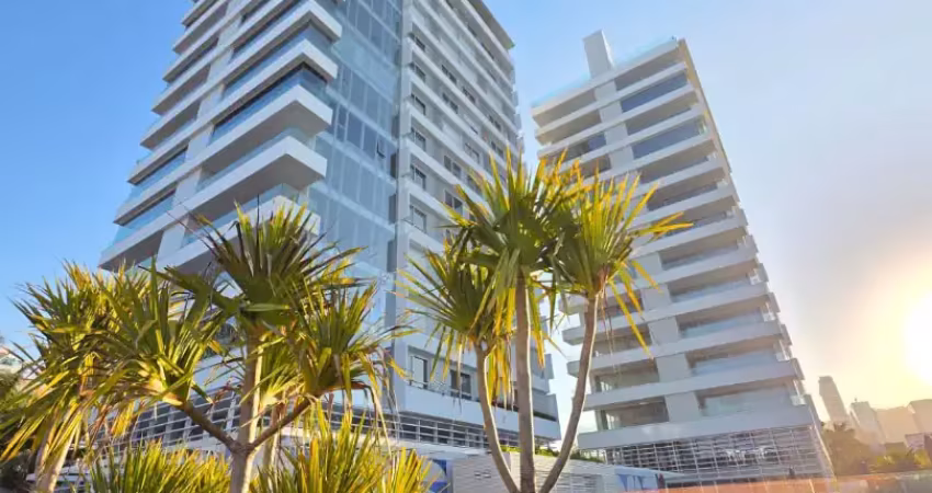 Cobertura alto padrão com linda vista para o mar à venda, 4 suítes, praia brava, itajaí