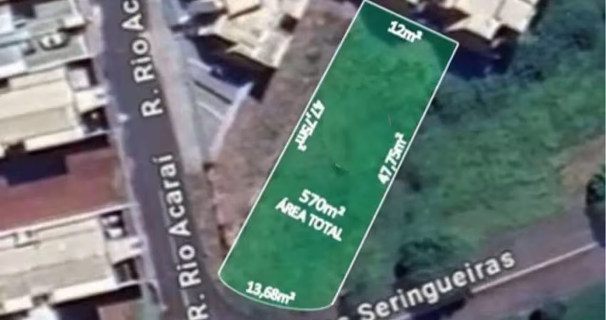 Sensacional terreno residencial para venda em residencial amazonas, 570m²