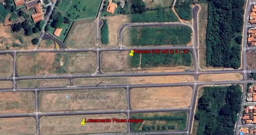 Aconchegante terreno residencial para venda em residencial pouso alegre, 210m²