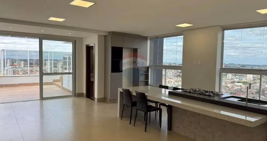 Cobertura duplex a venda com 3 quartos, 220m², 4 vagas, no bairro estação em franca - sp