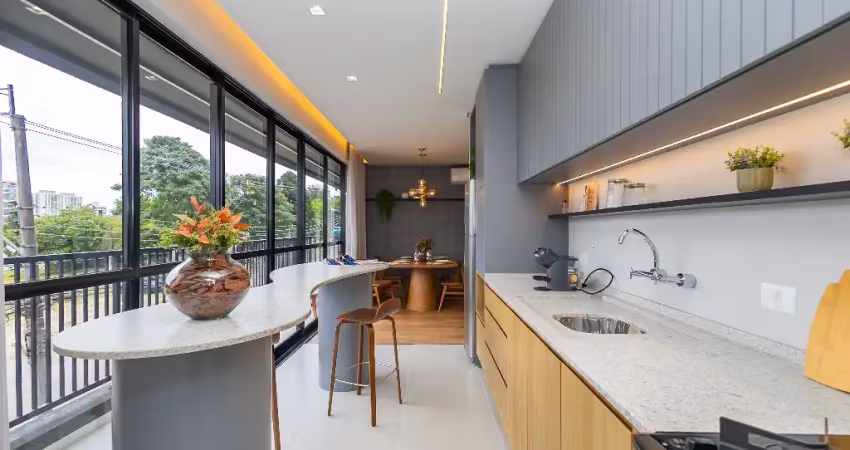 Baixou o preço - apartamento mobiliado no cabral com suíte e 2 vagas