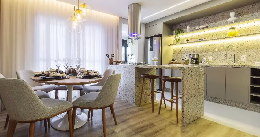 Apartamento finamente mobiliado com  3 quartos no boa vista