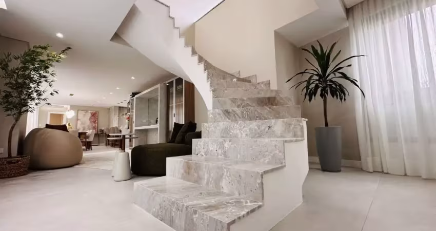 Lindo apartamento mobiliado com 3 suítes e 4 vagas no água verde