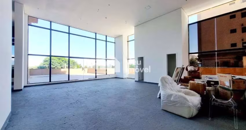 Aluguel ponto comercial 238m2  + 400m2 aproximadamente de area externa + pe direito duplo - condominio comercial patio das americas - jardim aquarius - sao jose dos campos