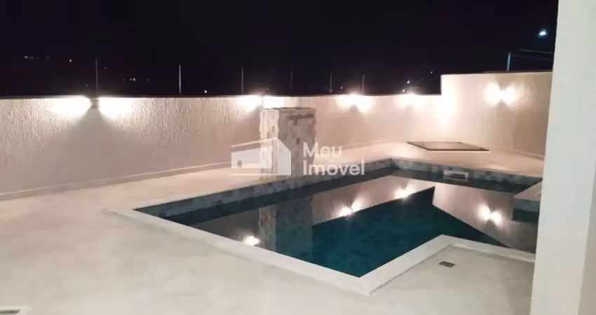 Casa luxuosa  com 227m2  acabamento impecavel 3 dormitorios  em condominio santa monica