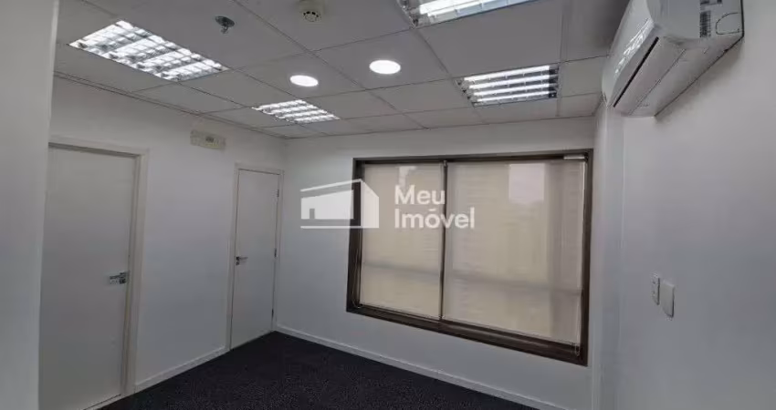 Aluguel sala comercial com ar condicionado - 32m2 - costa norte offices royal park - bairro jardim aquarius - sao jose dos campos