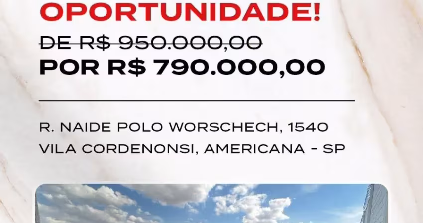 Condomínio jardins dos ipês amarelos: lote 632m² - vila cordenonsi - americana -sp