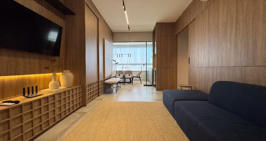 Apartamento no libri one com 95 m2, 3 quartos e varanda gourmet