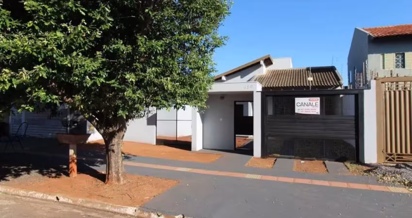 Casa com 2 quartos à venda, jardim samambaia - campo grande