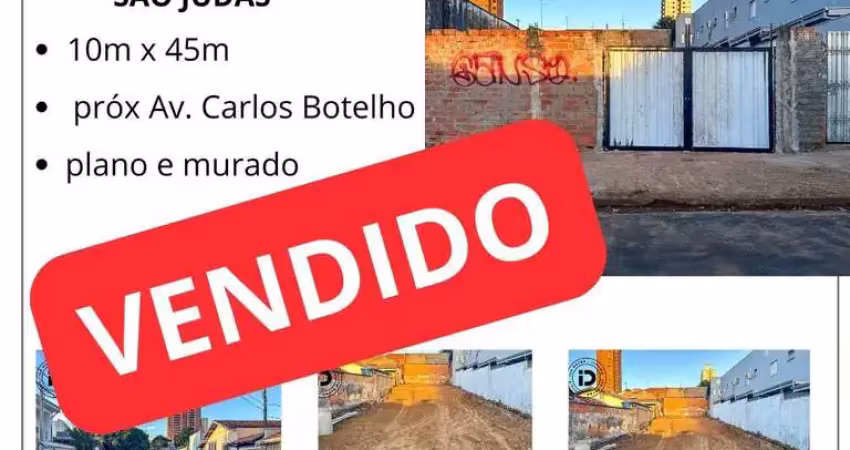 Terreno à venda no bairro são judas - piracicaba/sp