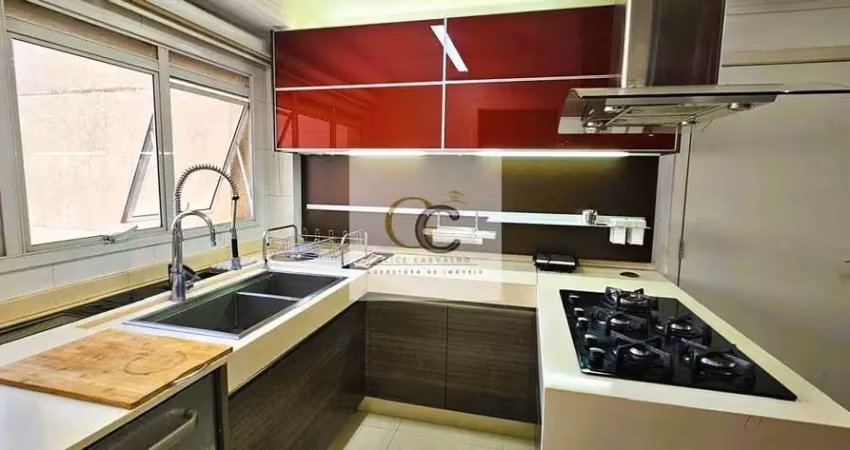 Apartamento à venda e para locação em vila romana - 206m² - 4 quartos - 3 suítes - 5 vagas