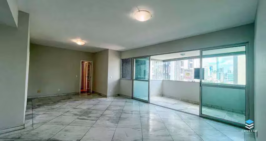 Apartamento com118m² à venda - 3 quartos, 1 suíte, varanda- 2 vagas - lourdes