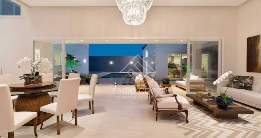 Casa com 5 dormitórios à venda, 530 m² por r$ 5.000.000,00 - residencial lago sul - bauru/sp