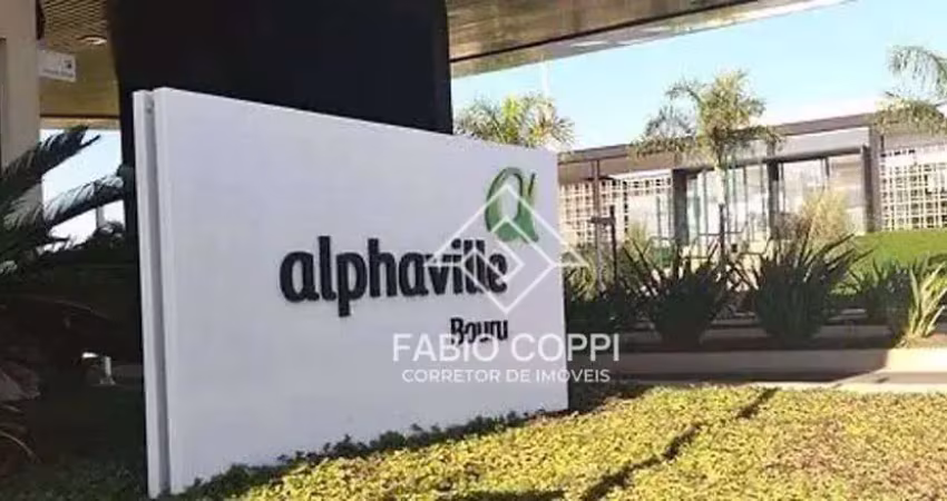 Terreno à venda, 969 m² por r$ 1.356.000,00 - alphaville - bauru/sp