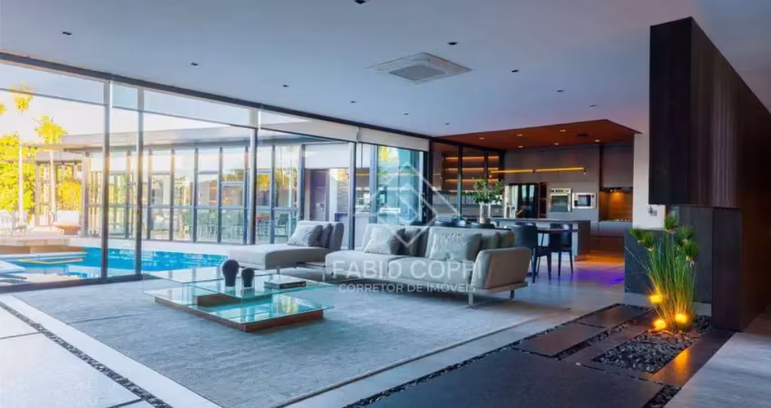 Casa com 4 dormitórios à venda, 643 m² por r$ 7.500.000 - jardim shangri-lá - bauru/sp