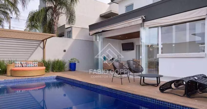 Casa com 3 dormitórios à venda, 290 m² por r$ 2.300.000 - residencial villaggio ii - bauru/sp