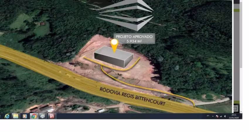 Terreno comercial à venda na Rodovia Régis Bittencourt, Potuverá, Itapecerica da Serra