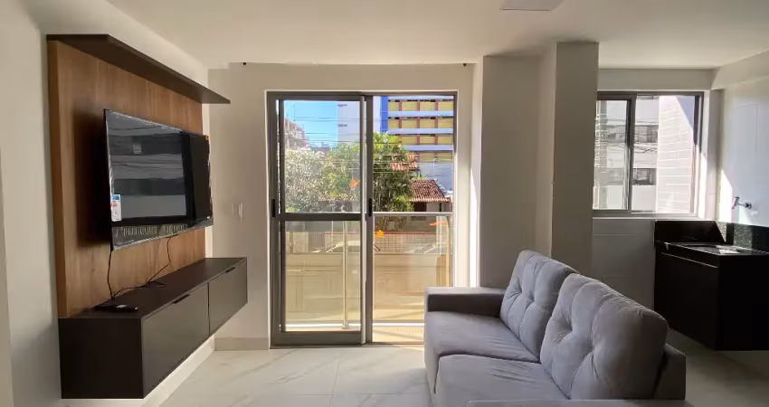 Alugo apartamento novo semi mobiliado no cabo branco uma rua paralela ao mar