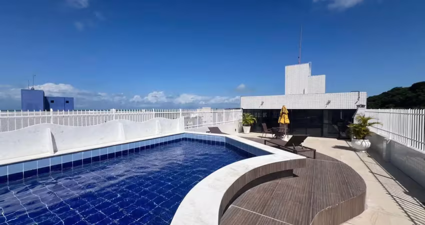 Alugo apartamento amplo em cabo branco a poucos passos do mar