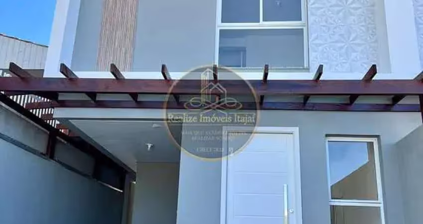 Sobrado com com 3 dormitório, sendo 1 suíte à venda,108,72 m² por r$ 850.000,00 - espinheiros- itajaí/sc