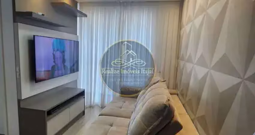 Apartamento semi mobiliado, 1 suíte + 1 dormitório, 64m² por r$ 550.000,00 cordeiros parte alta- itajaí/sc