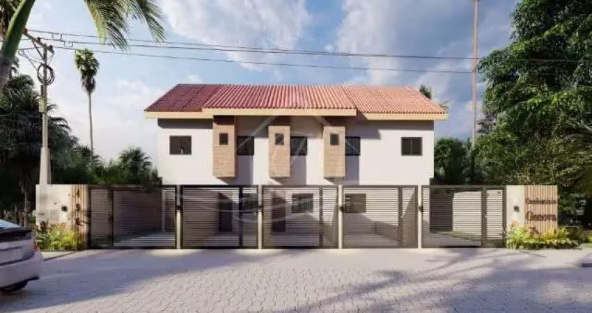 Sobrado em construção com 2 suites bairro porto novo, caraguatatuba/sp