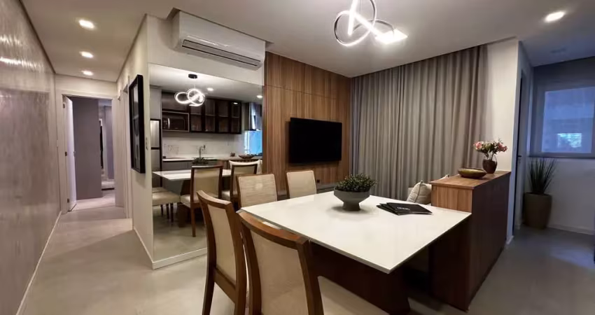 Lindo apartamento disponível para venda | localizado no bairro anita garibaldi com 02 dormitórios, sacada com churrasqueira e um condominio completo!