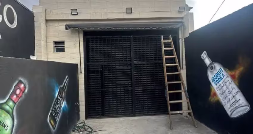 Salão comercial para locação localizado na estrada stella mazzuca em ferraz