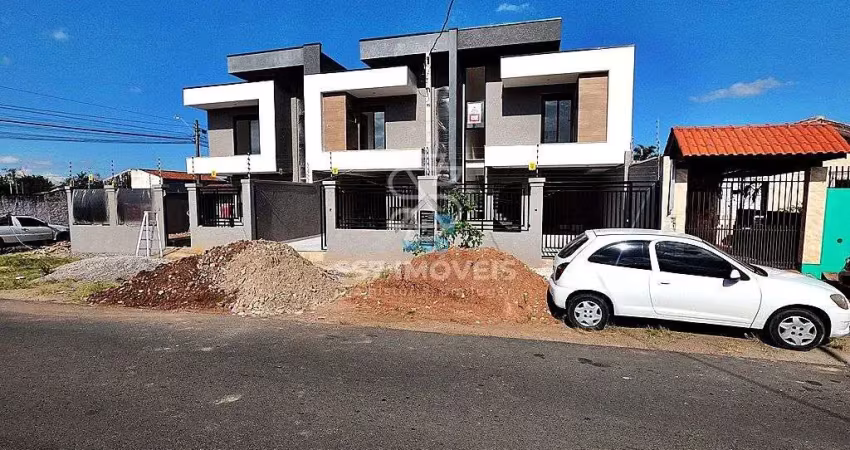 Sobrados à venda no capão da imbuia, com 03 quartos sendo uma suíte com sacada, 02 vagas de garagem, churrasqueira e uma excelente localização.