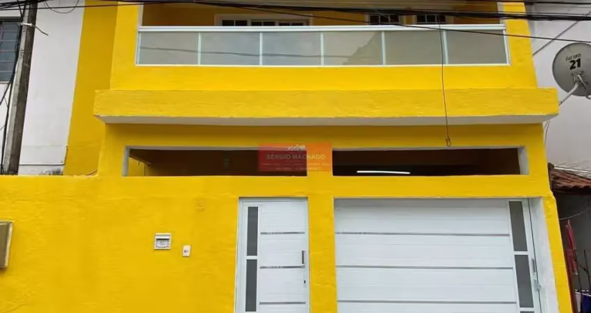 Ótima casa duplex com 2 quartos e 3 vagas de garagem aceitando carta de crédiro, em bangu - residencial vivendas califórnia