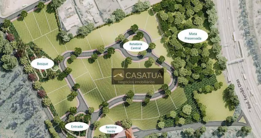 Terreno à venda, 1000m² por r$ 700.000,00 - condomínio estancia parque - atibaia/sp