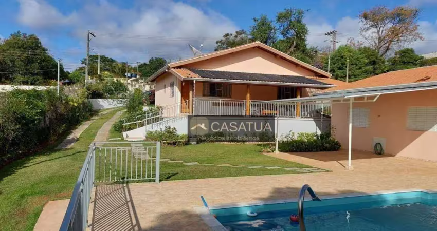 Chácara com 5 dormitórios à venda, 1000 m² por r$ 1.260.000,00 - jardim estância brasil - atibaia/sp