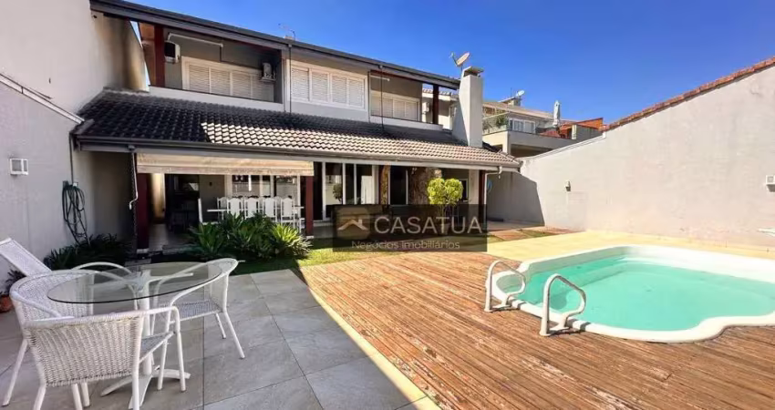 Casa com 3 dormitórios à venda, 282 m² por r$ 2.800.000 - jardim eneide - atibaia/sp