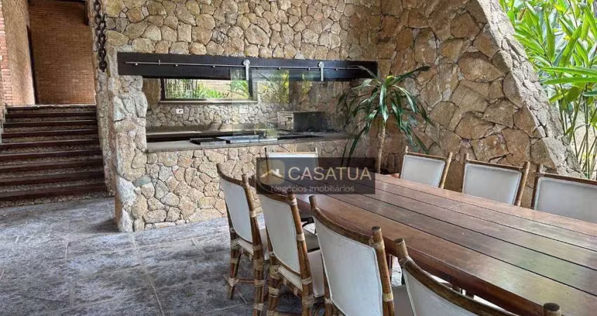 Casa com 4 dormitórios à venda, 698 m² por r$ 8.000.000 - vila santista - atibaia/sp