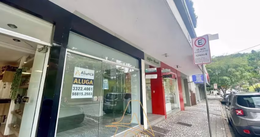 Sala comercial térrea no centro da cidade ao lado da igreja matriz