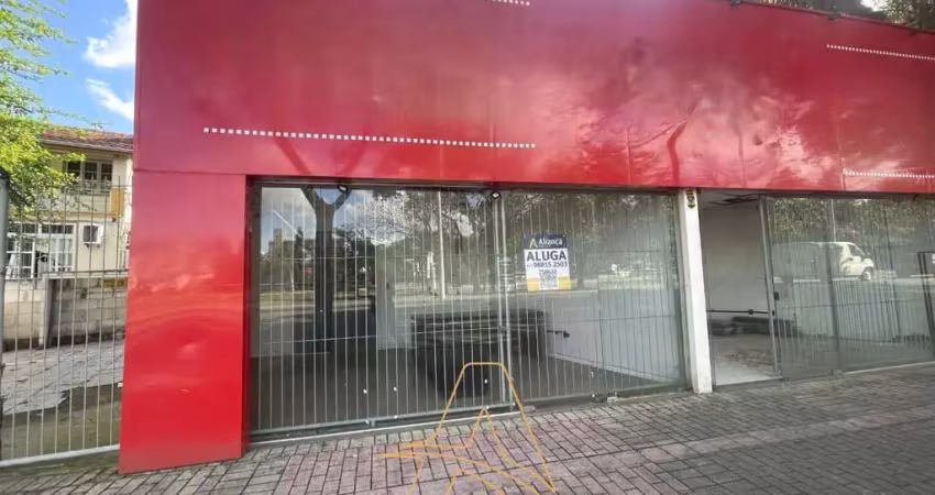 Sala comercial térrea com estacionamento no centro de blumenau