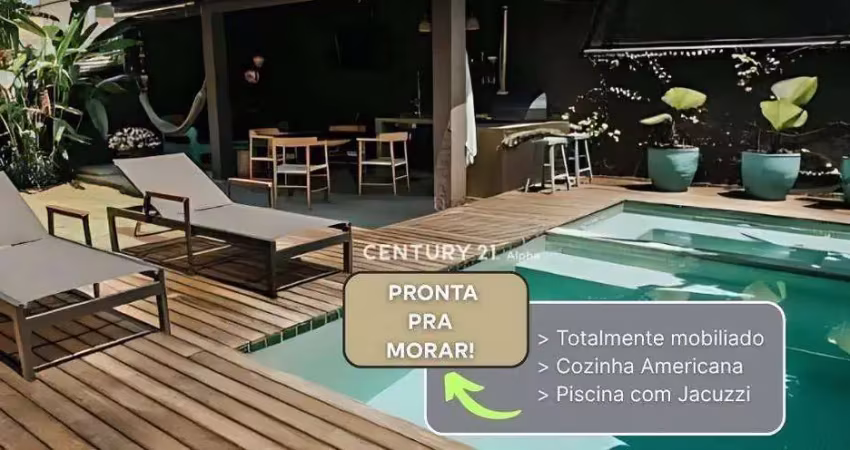 Casa com 3 dormitórios à venda, 200 m² por r$ 3.100.000,00 - residencial onze (alphaville) - santana de parnaíba/sp