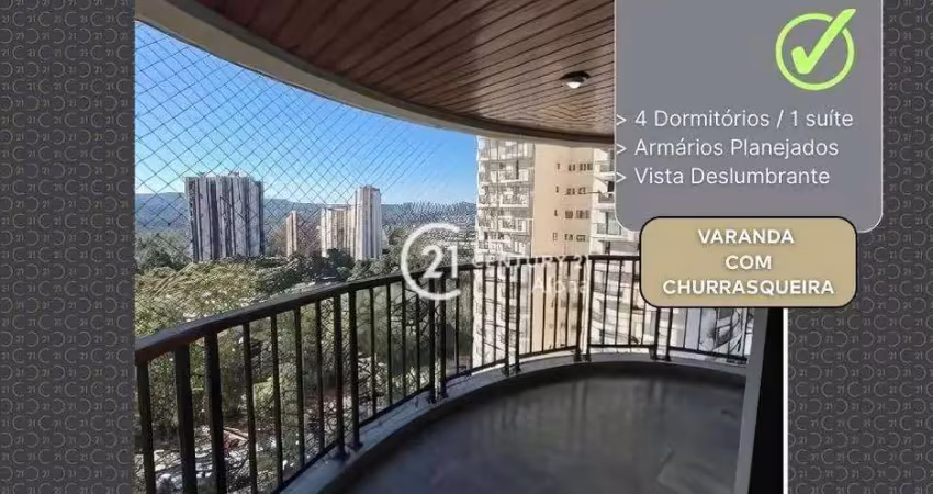 Apartamento com 4 dormitórios para alugar, 112 m² por r$ 7.950,00/mês - alphaville industrial - barueri/sp