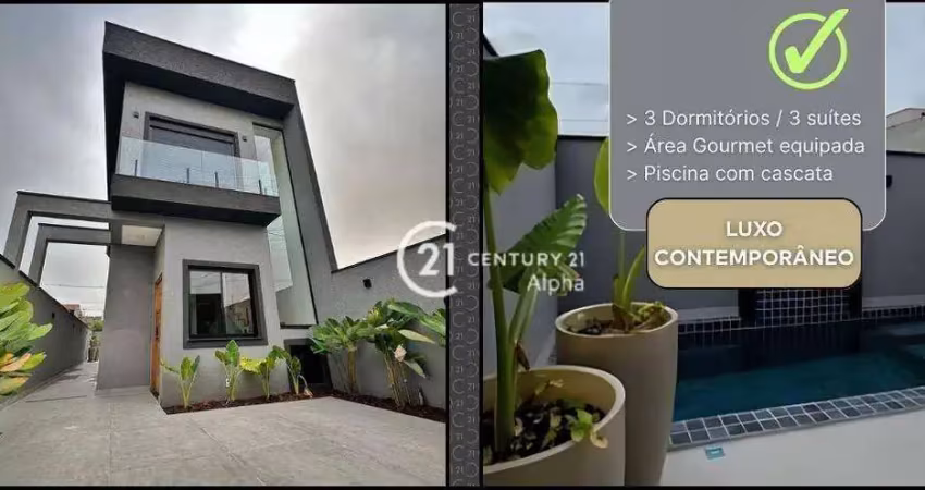 Casa com 3 dormitórios à venda, 145 m² por r$ 1.190.000,00 - villas do jaguari	 - santana de parnaíba/sp